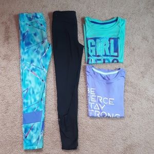 Girls athletic sets size 7/8